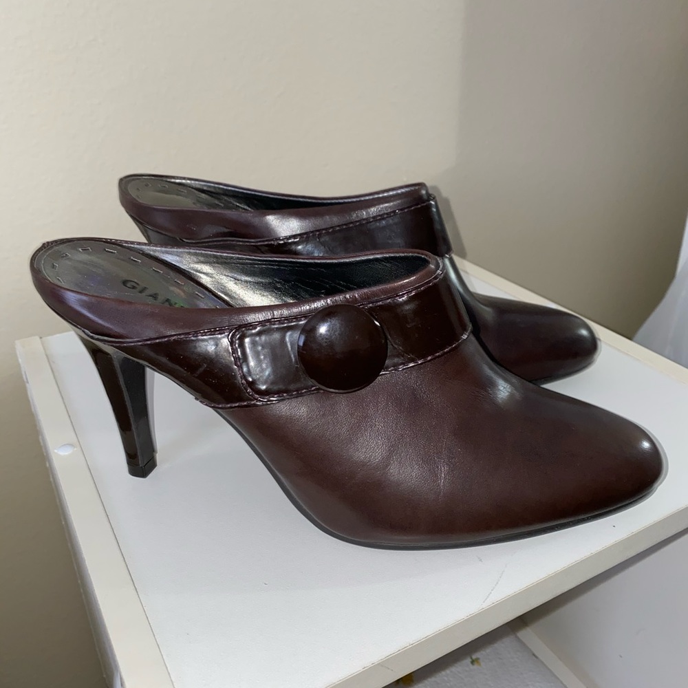 Brown shoes